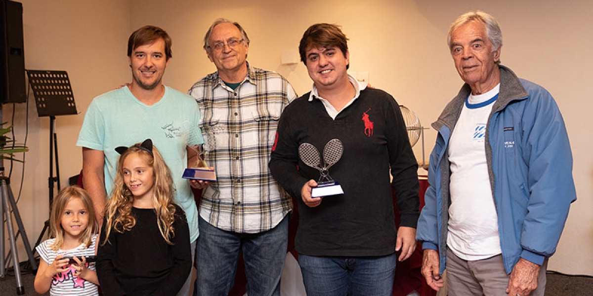 Tênis premia as melhores duplas de 2019