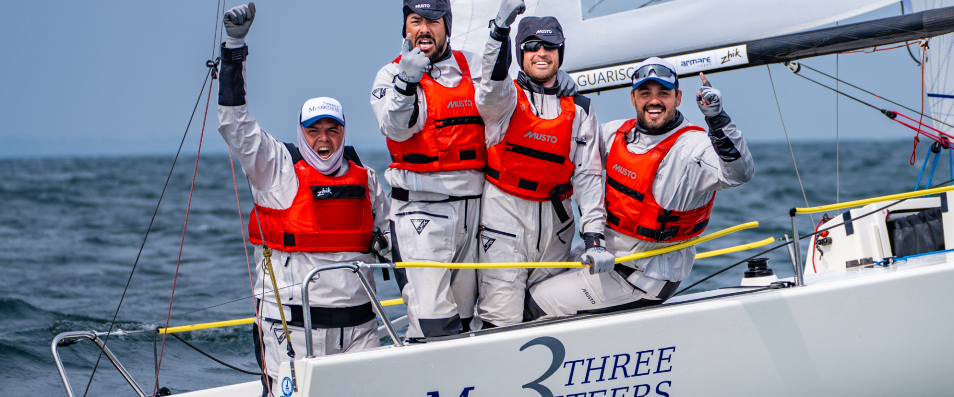 Three Musketeers é campeão do Mundial Corinthian de J70